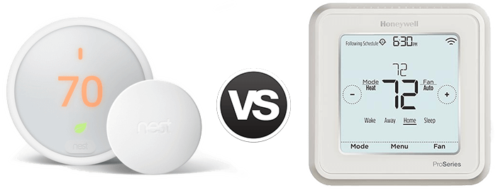 Nest e vs Lyric T6 Pro WiFi