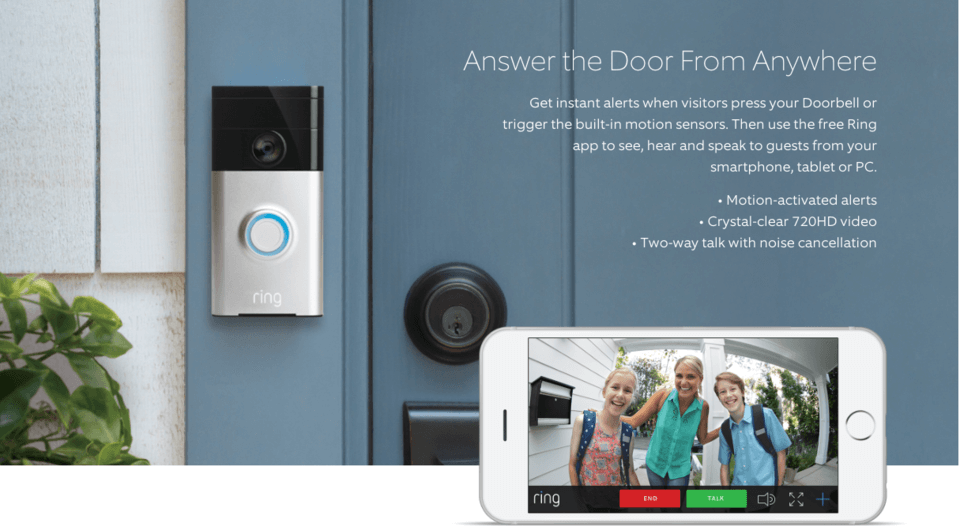 ring video doorbell app