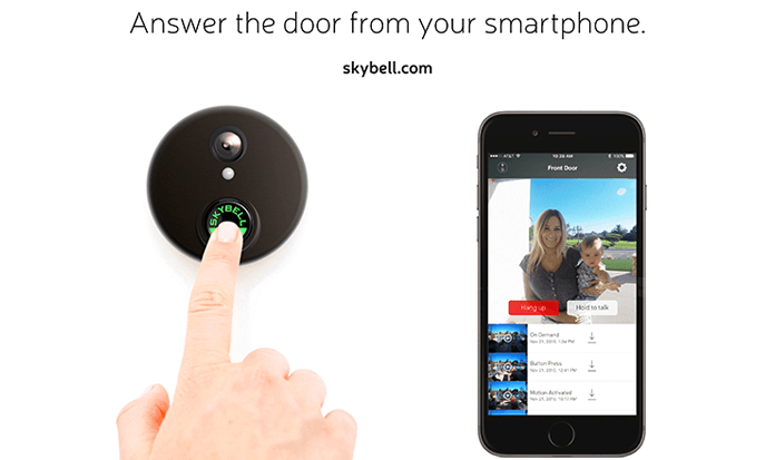 skybell-hd-doorbell app